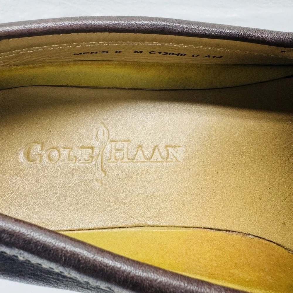 Men's Cole Haan Sz 8M C 12049 Brown Leather Penny Loafer Preppy. Business Casual
